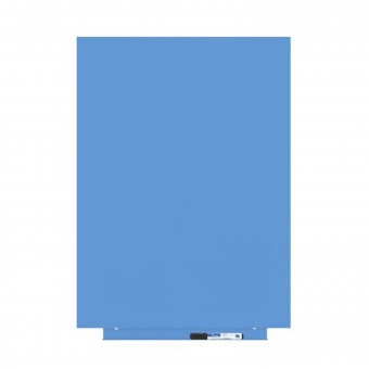 Endlos- Whiteboard mit lackierter farbiger Oberfläche, 75 x 115 cm 